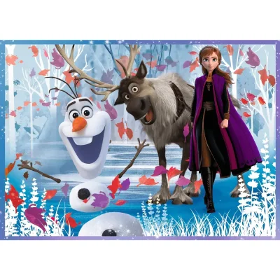 TREFL 4in1 Jigsaw Puzzle - Journey into the unknown / Frozen 2 จิ๊กซอว์เด็ก 4 ปี+