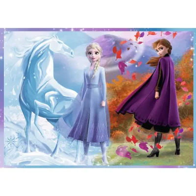 TREFL 4in1 Jigsaw Puzzle - Journey into the unknown / Frozen 2 จิ๊กซอว์เด็ก 4 ปี+