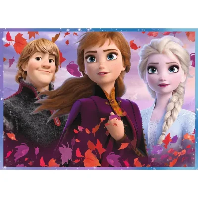 TREFL 4in1 Jigsaw Puzzle - Journey into the unknown / Frozen 2 จิ๊กซอว์เด็ก 4 ปี+