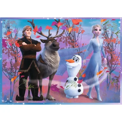 TREFL 4in1 Jigsaw Puzzle - Journey into the unknown / Frozen 2 จิ๊กซอว์เด็ก 4 ปี+