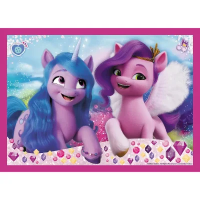 TREFL 4in1 Jigsaw Puzzle - Colorful Ponies / My Little Pony Movie จิ๊กซอว์เด็ก 4 ปี+
