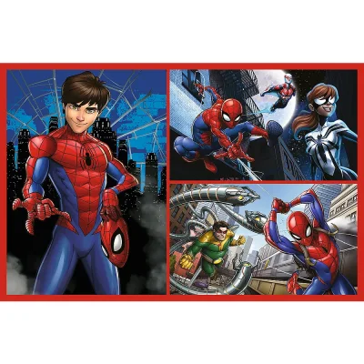 TREFL 2x70 Piece Jigsaw Puzzle - Spider Stories จิ๊กซอว์สำหรับเด็ก 5 ปี+