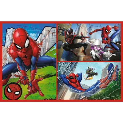 TREFL 2x70 Piece Jigsaw Puzzle - Spider Stories จิ๊กซอว์สำหรับเด็ก 5 ปี+