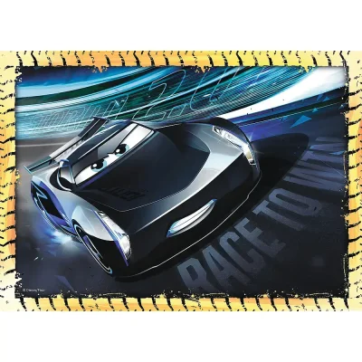 TREFL 4in1 Jigsaw Puzzle - Ready, steady, go! / Cars 3 จิ๊กซอว์เด็ก 4 ปี+