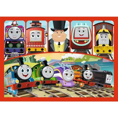 TREFL 4in1 Jigsaw Puzzle - Amazing Thomas จิ๊กซอว์เด็ก 3 ปี+
