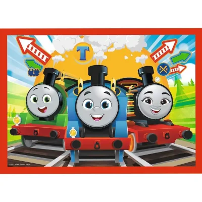 TREFL 4in1 Jigsaw Puzzle - Amazing Thomas จิ๊กซอว์เด็ก 3 ปี+