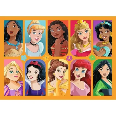TREFL 4in1 Jigsaw Puzzle - Fairy tale stories / Disney Princess จิ๊กซอว์เด็ก 4 ปี+