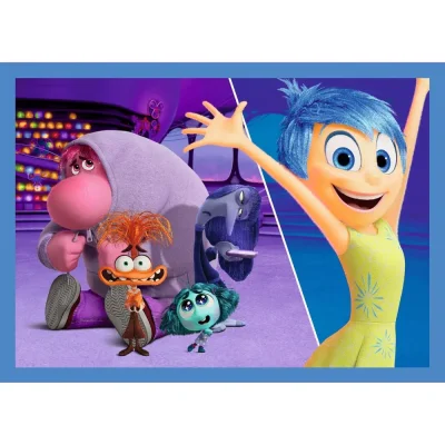 TREFL 4in1 Jigsaw Puzzle - Emotions rule / Inside Out 2 จิ๊กซอว์เด็ก 4 ปี+