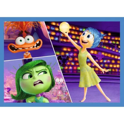 TREFL 4in1 Jigsaw Puzzle - Emotions rule / Inside Out 2 จิ๊กซอว์เด็ก 4 ปี+