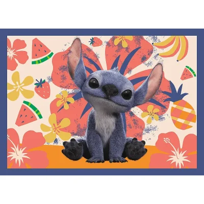 TREFL 4in1 Jigsaw Puzzle - Holidays in Hawaii / Stitch The Movie จิ๊กซอว์เด็ก 4 ปี+