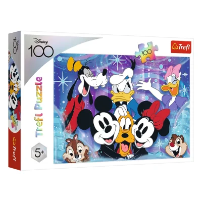 TREFL 100 Piece Jigsaw Puzzle - It's fun at Disney / Disney 100 จิ๊กซอว์เด็ก 5 ปี+