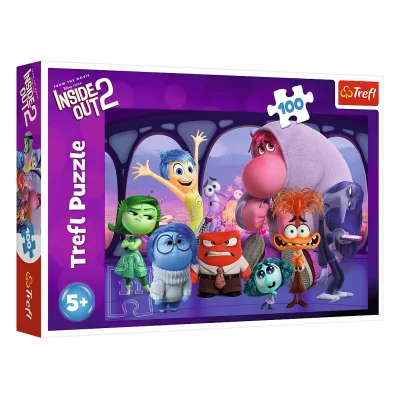 TREFL 100 Piece Jigsaw Puzzle - Inside Out 2 จิ๊กซอว์เด็ก 5 ปี+