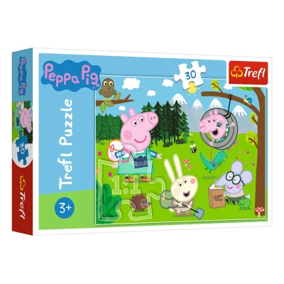 TREFL 30 Piece Jigsaw Puzzle - Forest expedition / Peppa Pig
