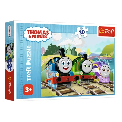 TREFL 30 Piece Jigsaw Puzzle - Happy Thomas จิ๊กซอว์เด็ก 3 ปี+