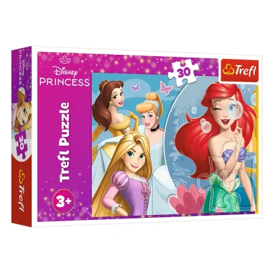 TREFL 30 Piece Jigsaw Puzzle - Beautiful princess day จิ๊กซอว์เด็ก 3 ปี+