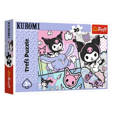 TREFL 30 Piece Jigsaw Puzzle - Have fun with Kuromi จิ๊กซอว์เด็ก 3 ปี+