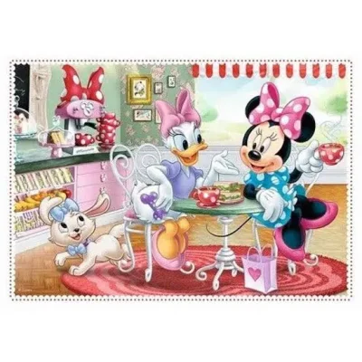 TREFL 4in1 Jigsaw Puzzle - Minnie with friends / Disney จิ๊กซอว์เด็ก 3 ปี+