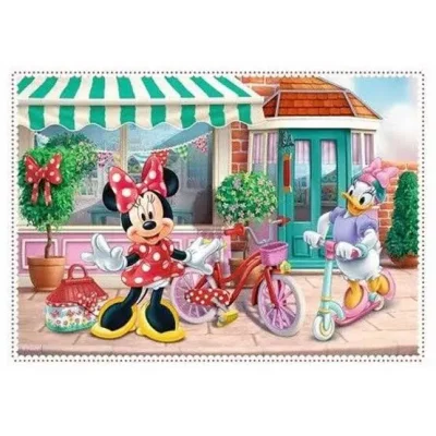 TREFL 4in1 Jigsaw Puzzle - Minnie with friends / Disney จิ๊กซอว์เด็ก 3 ปี+