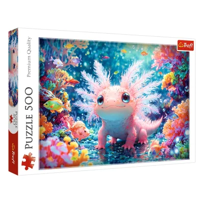 TREFL 500 Piece Jigsaw Puzzle - Axolotl จิ๊กซอว์ 500 ชิ้น