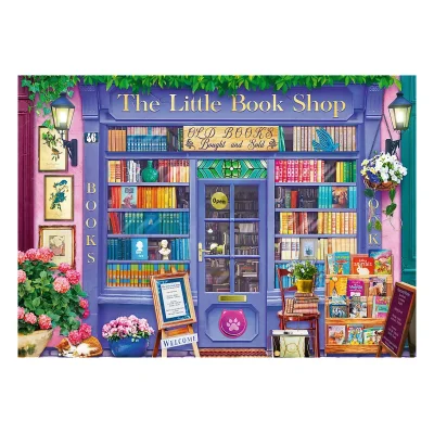 TREFL 500 PP Piece Jigsaw Puzzle - Tea Time: The Little Book Shop จิ๊กซอว์ 500 ชิ้น