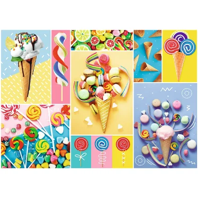 TREFL 500 Piece Jigsaw Puzzle - Favorite sweets จิ๊กซอว์ 500 ชิ้น