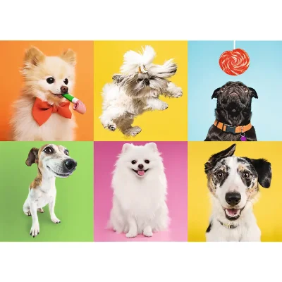TREFL 500 Piece Jigsaw Puzzle - Dogs จิ๊กซอว์ 500 ชิ้น