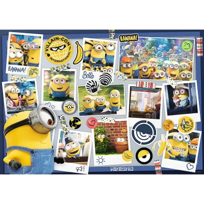 TREFL 500 Piece Jigsaw Puzzle - Crazy photo collection /Minions จิ๊กซอว์ 500 ชิ้น