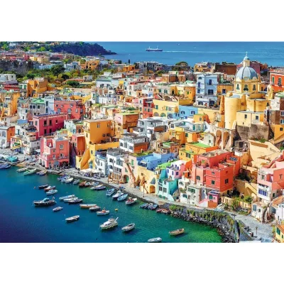 TREFL 500 Piece Jigsaw Puzzle - Procida, Campania, Italy จิ๊กซอว์ 500 ชิ้น