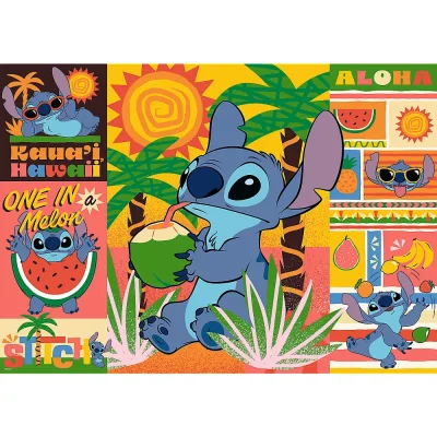 TREFL 500 Piece Jigsaw Puzzle - Holidays with Stitch จิ๊กซอว์ 500 ชิ้น