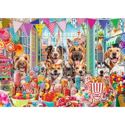 TREFL 2x500 Piece Jigsaw Puzzle - Fluffy friends จิ๊กซอว์ 500 ชิ้น