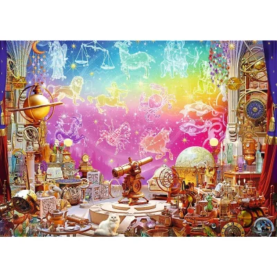 TREFL 2x500 Piece Jigsaw Puzzle - Cosmos and crystals จิ๊กซอว์ 500 ชิ้น