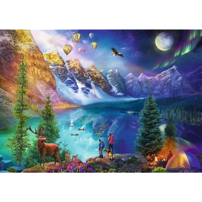 TREFL 2x500 Piece Jigsaw Puzzle - American Tour จิ๊กซอว์ 500 ชิ้น