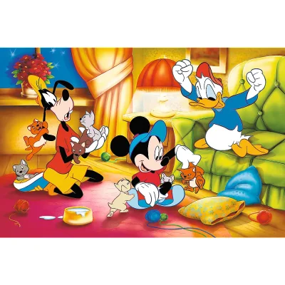TREFL 600 Piece Jigsaw Puzzle - 40th anni - Mickey Mouse and Friends จิ๊กซอว์ 600 ชิ้น