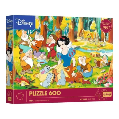 TREFL 600 Piece Jigsaw Puzzle - 40th anni - Snow White / Disney จิ๊กซอว์ 600 ชิ้น