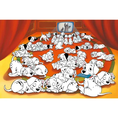 TREFL 600 Piece Jigsaw Puzzle - 40th anni - 101 Dalmatians จิ๊กซอว์ 600 ชิ้น