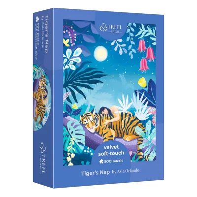 TREFL 500 UFT Piece Jigsaw Puzzle - Tiger's Nap จิ๊กซอว์ 500 ชิ้น