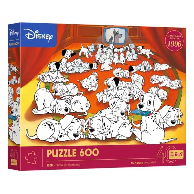 TREFL 600 Piece Jigsaw Puzzle - 40th anni - 101 Dalmatians จิ๊กซอว์ 600 ชิ้น