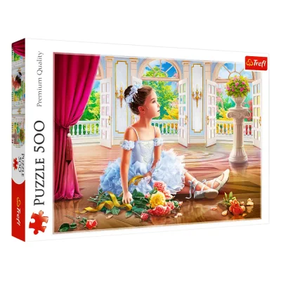 TREFL 500 Piece Jigsaw Puzzle - Little ballerina จิ๊กซอว์ 500 ชิ้น