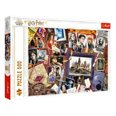 TREFL 500 Piece Jigsaw Puzzle - Hogwart Memories จิ๊กซอว์ 500 ชิ้น
