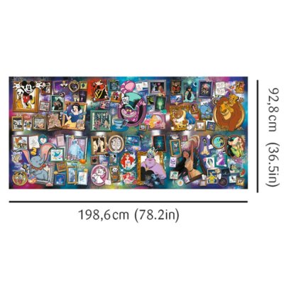 TREFL 9000 Piece Jigsaw Puzzle - The Greatest Disney Collection / Disney จิ๊กซอว์ 9000 ชิ้น