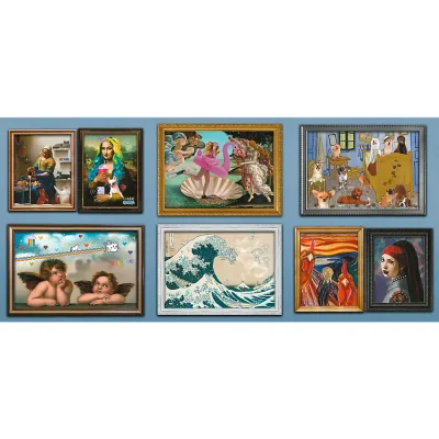 TREFL 9000 Piece Jigsaw Puzzle - Not So Classic Art Collection จิ๊กซอว์ 9000 ชิ้น