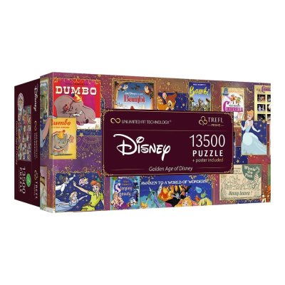 TREFL 13500 Piece Jigsaw Puzzle - Golden Age of Disney จิ๊กซอว์ 10000 ชิ้น+