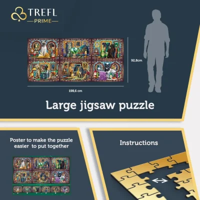 TREFL 9000 Piece Jigsaw Puzzle - Whiskered Wonderers จิ๊กซอว์ 9000 ชิ้น