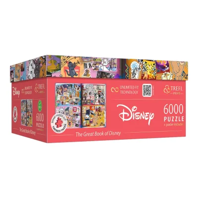 TREFL 6000 Piece Jigsaw Puzzle - The Great Book of Disney จิ๊กซอว์ 6000 ชิ้น