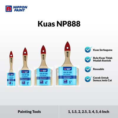 KUAS Nippon Paint NP-888