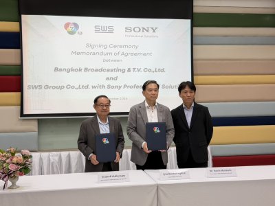 พิธีลงนามความร่วมมือ SWS Group, ช่อง 7HD และ Sony Professional Group 