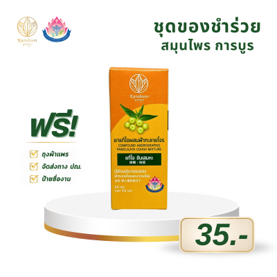 ยาแก้ไอผสมฟ้าทะลายโจร ตราการบูร