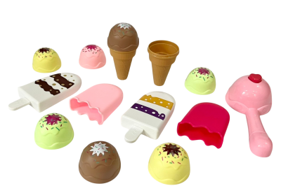 เซทไอศครีมโคนกับไอศครีมแท่ง