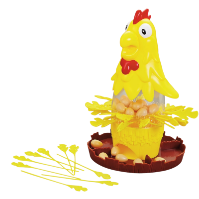 เกมดึงขนแม่ไก่ออกไข่