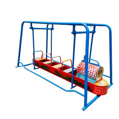 TED-81003 รถไฟโยก 6 ที่นั่ง  120×350×160 ซม.
